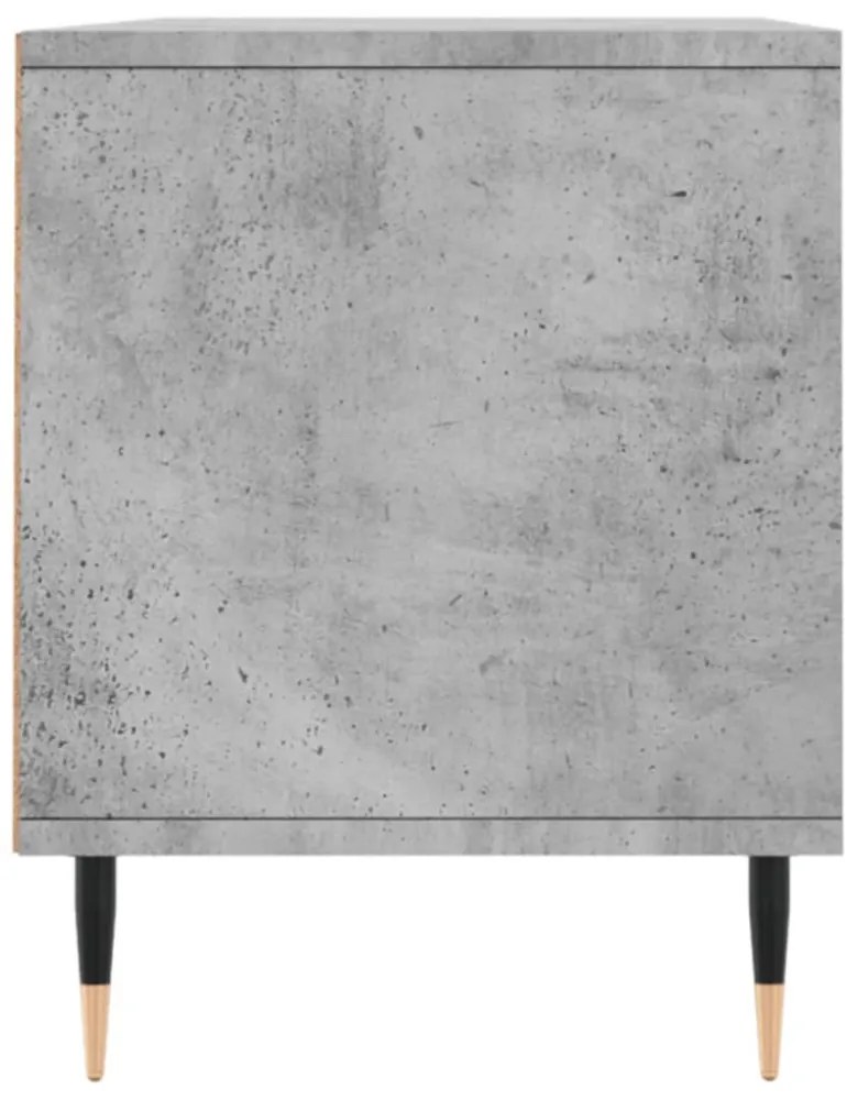 betonszürke szerelt fa TV-szekrény 100x34,5x44,5 cm