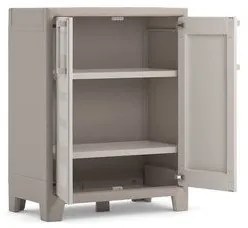 Keter Vízálló és zárható Gulliver Low műanyag szekrény 5 lábbal