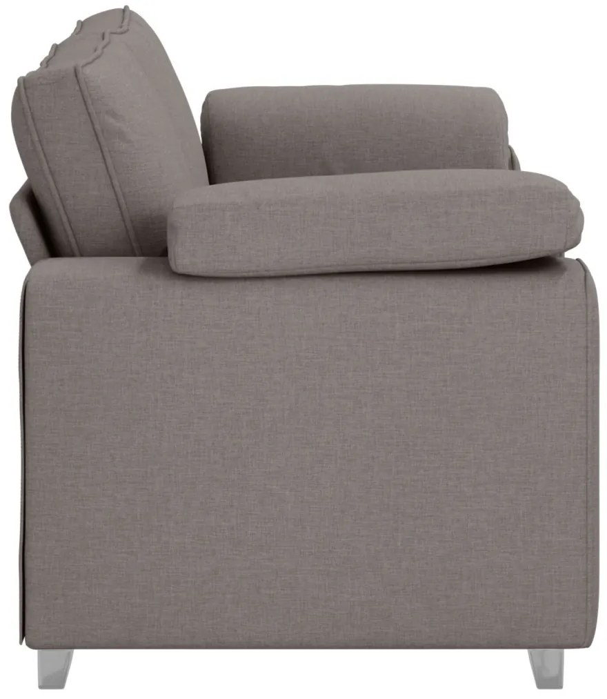 vidaXL Kanapé Tópszínű 180 x 77 x 82 cm szövet