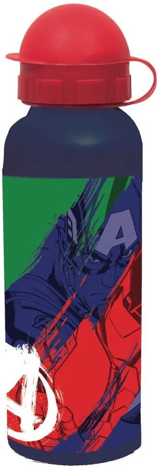 Bosszúállók Multicolour alumínium kulacs ivókupakkal 520 ml