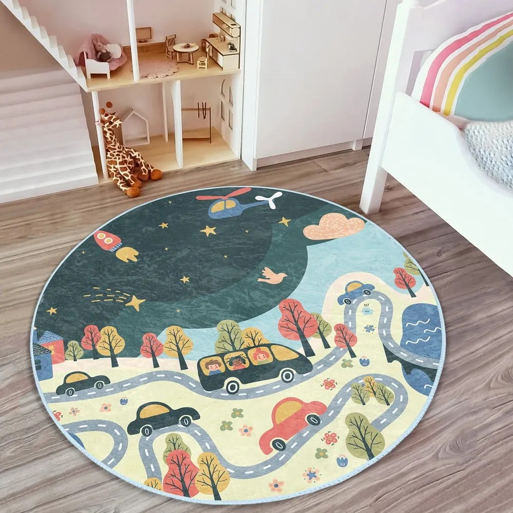 Gyerek szőnyeg ø 100 cm Comfort – Mila Home