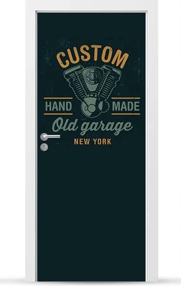 Furnér Kültéri Ajtó matrica Bútor öntapadós Könnyű Ragasztás