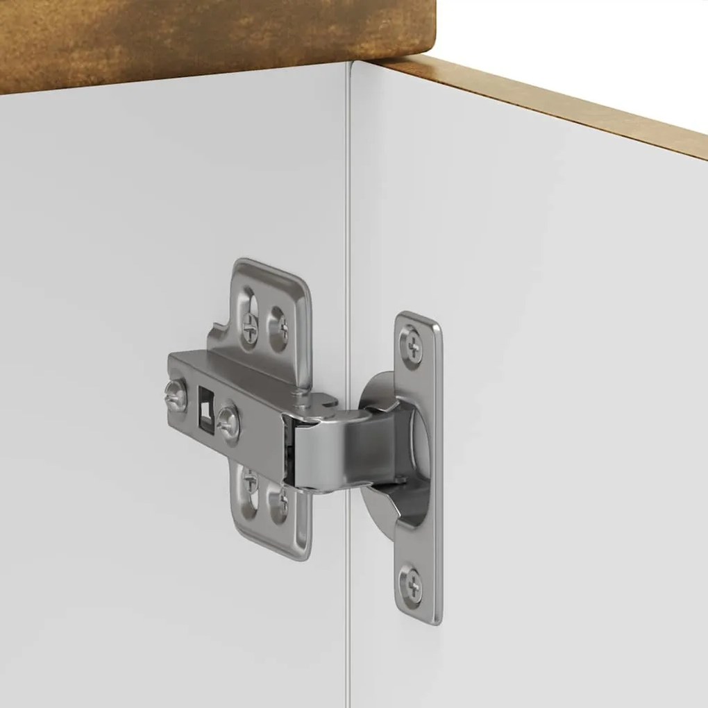 vidaXL Konyhai alapszekrény Kalmar füstölt tölgy műfa