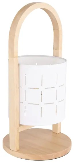 Globo 21506W - Asztali lámpa NINJA 1xE14/40W/230V fehér