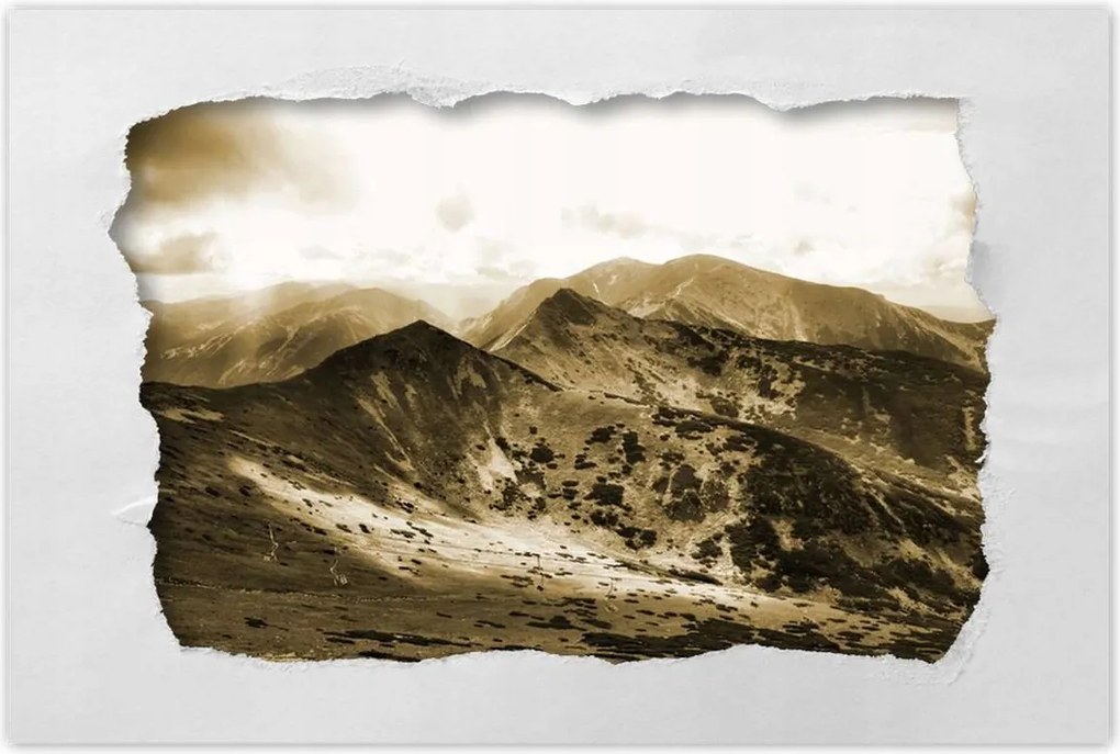 Poszterek 60x40 Tátra Lengyel hegyek Kilátás