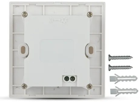 LED lépcsővilágítás mozgásérzékelővel LED/3W/230V 4000K fehér