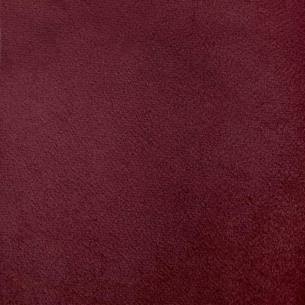 Függönyök függönyökkel 2 pcs bordó 140 x 225 cm Bársony