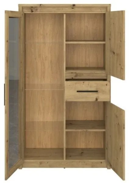 Vitrin Andra 2D1W1S (artisan tölgy). Akció -17%. 1052732
