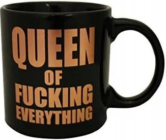 Bögre XXL Queen of F everything királynő Egy