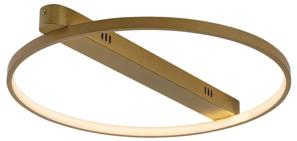 Rabalux 71347 - LED mennyezeti lámpatest BELIZA LED/45W/230V 3000K 50x55 cm aranyszínű