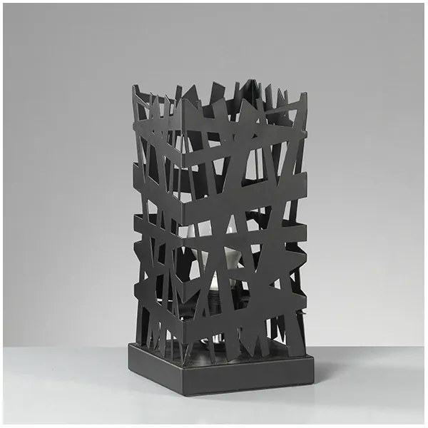 ONLI - Asztali lámpa FORESTA 1xE27/15W/230V 29 cm fekete