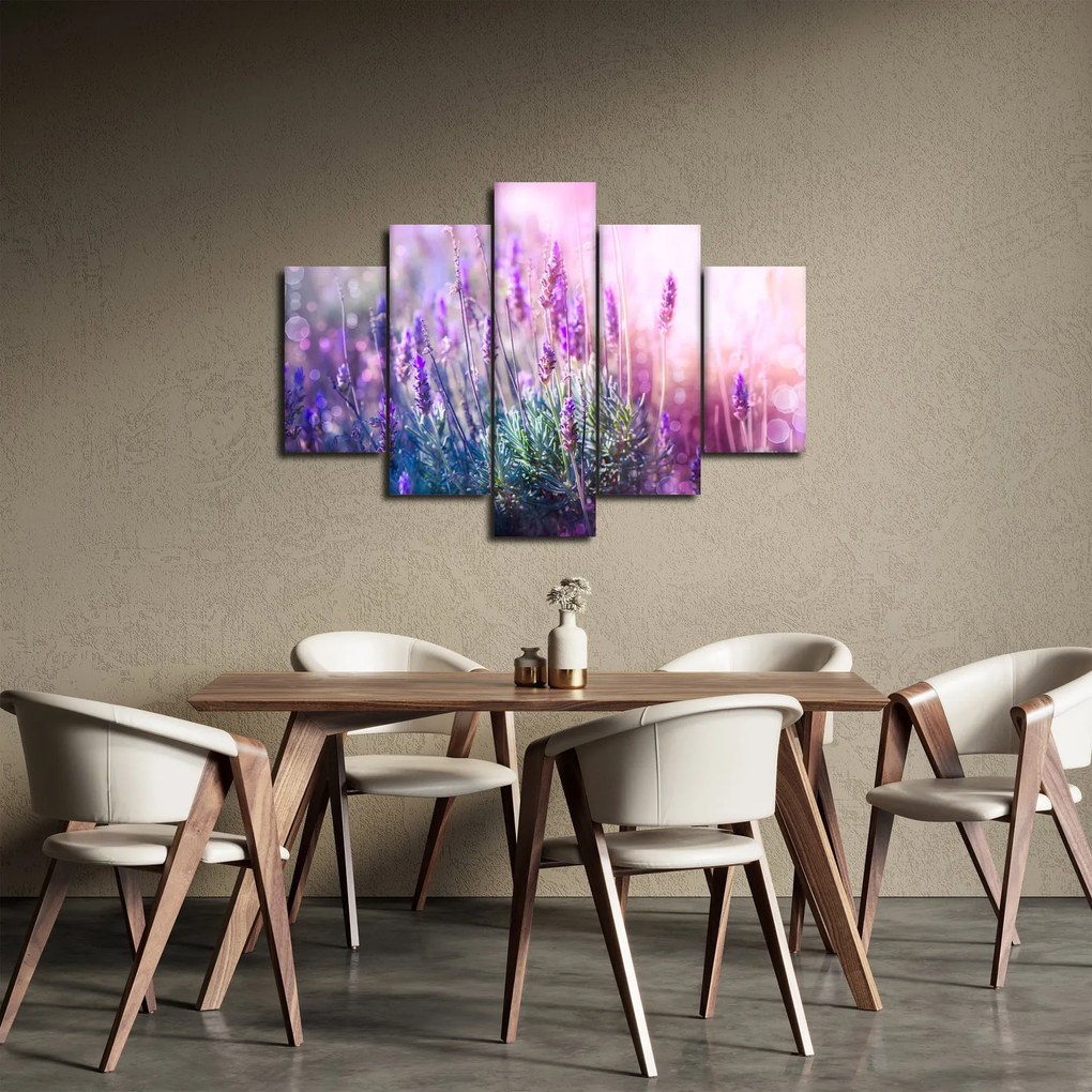 Kép - Levendula a csillogó napban (150x105 cm)