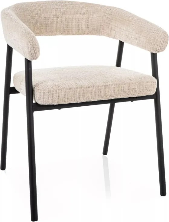 Katana karfás étkezőszék bézs/fekete