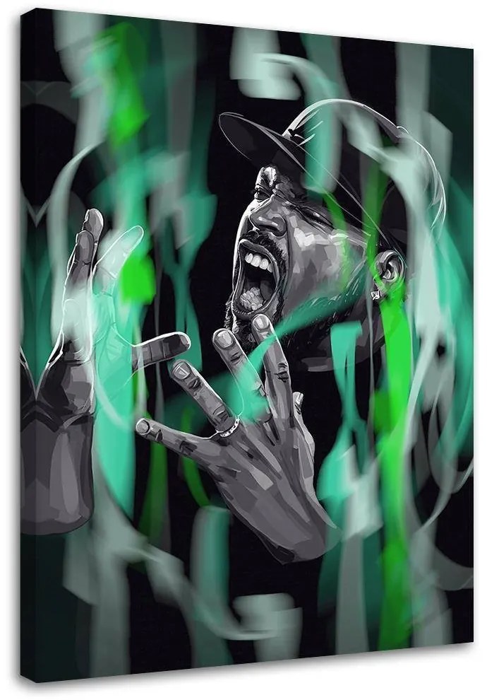 Gario Vászonkép Ice Cube - Dmitry Belov Méret: 80 x 120 cm
