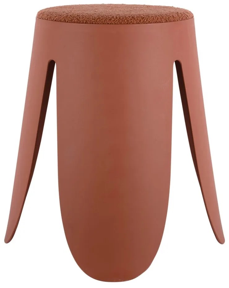 Világospiros műanyag ülőke Savor – Leitmotiv