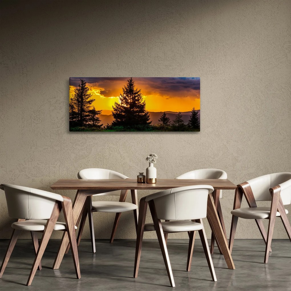 Kép - tűlevelűek (120x50 cm)