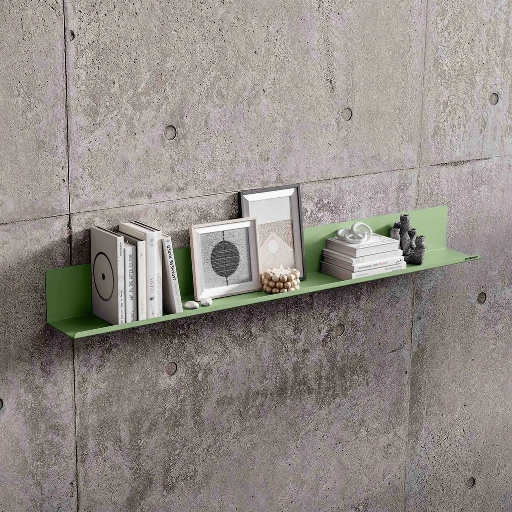 JOANNE fali polc 1200 mm, Fresh Style: pasztellzöld