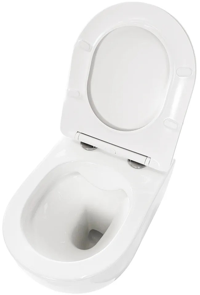 Delano fali rimless WC soft-close ülőkével