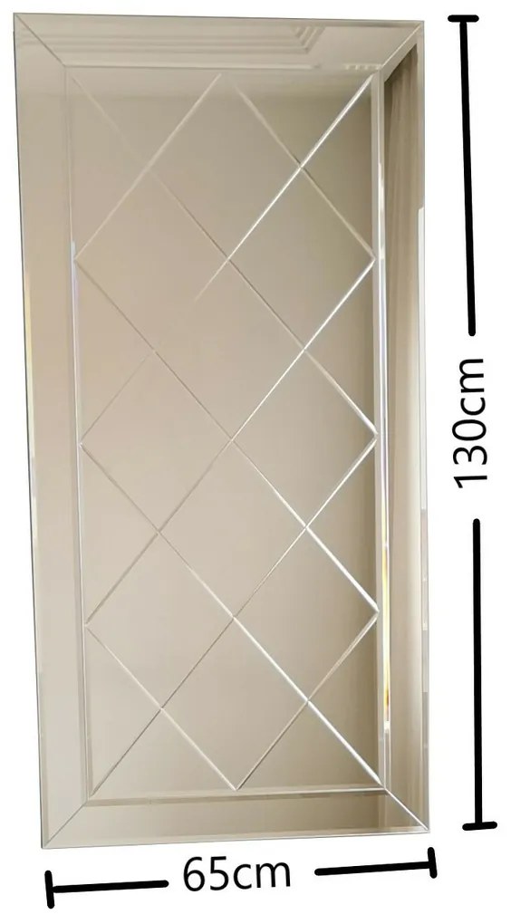 Horizontális tükör 65 x 130 cm