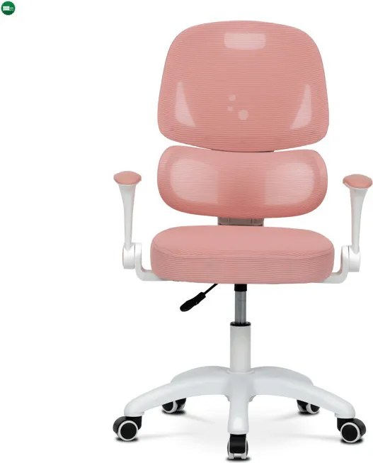 Gyerek Forgószék, Magasságállítás, Rózsaszín Hálós. KA-K1063 PINK