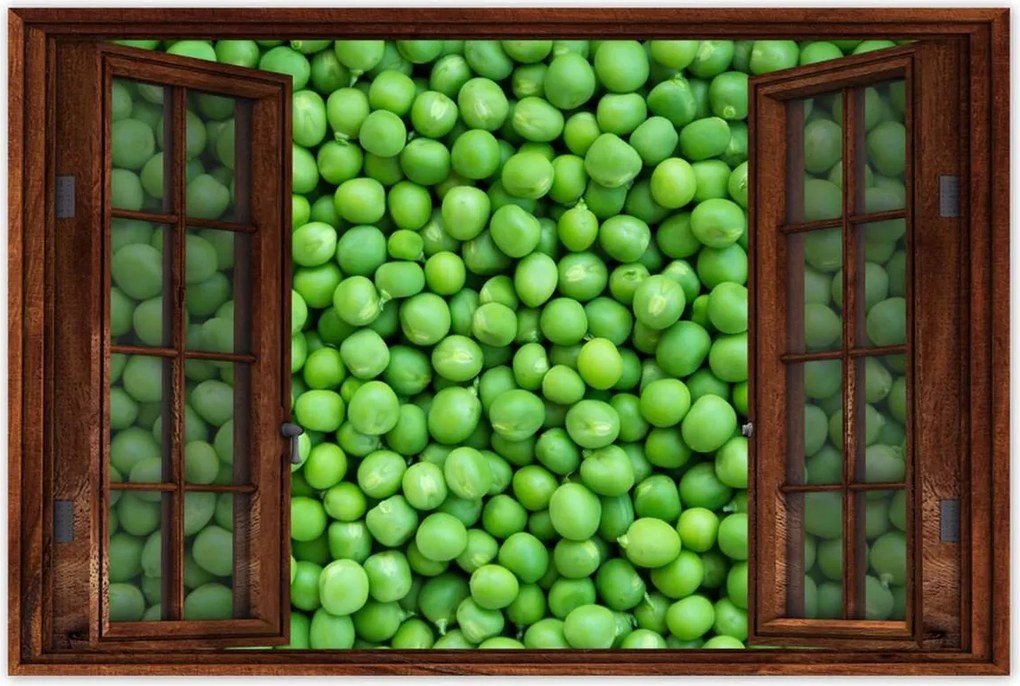 Poszter 60x40 Zöldborsó