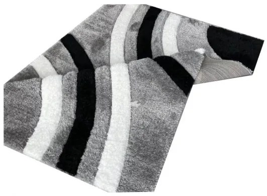 Gellért Luxus Shaggy Szőnyeg 60 x 220 cm Szürke