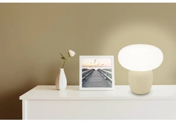 Eglo 99824 - Asztali lámpa CAHUAMA 1xE27/40W/230V