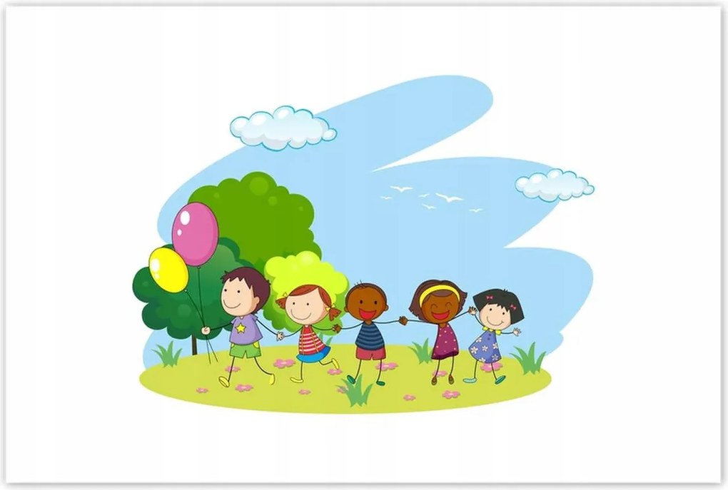 Poszterek 120x80 Játék lufikkal