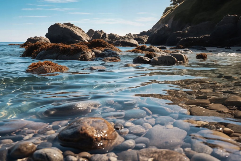 Poszter 30x20cm Tengerparti harmónia