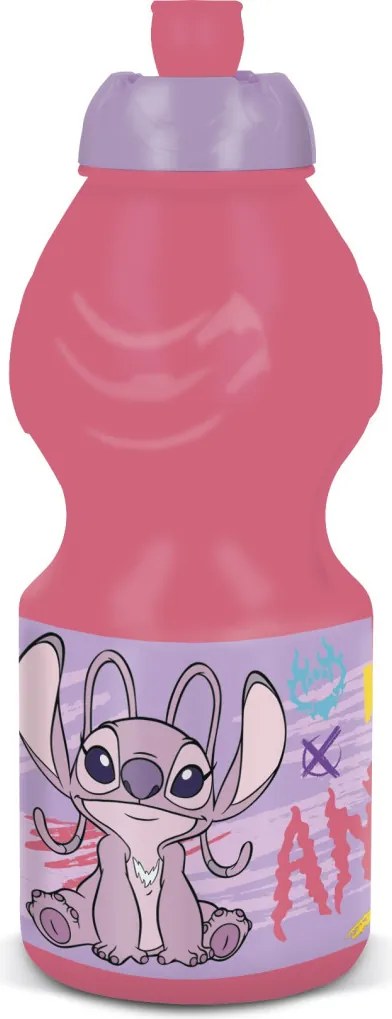 Disney Lilo és Stitch, A csillagkutya Angel műanyag sportkulacs 400 ml