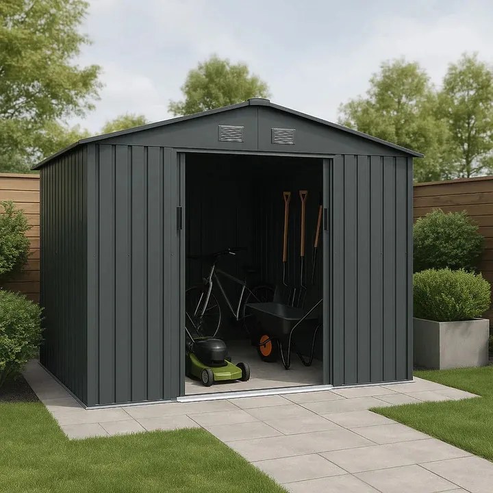 Juskys Kerti ház XL 280x196x190 cm - antracit