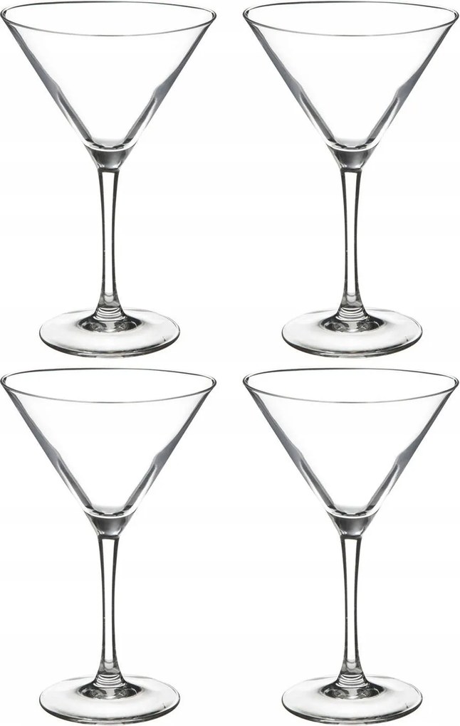 Martini Pohár Átlátszó Mintás 4 Db-os Szett 150 ML
