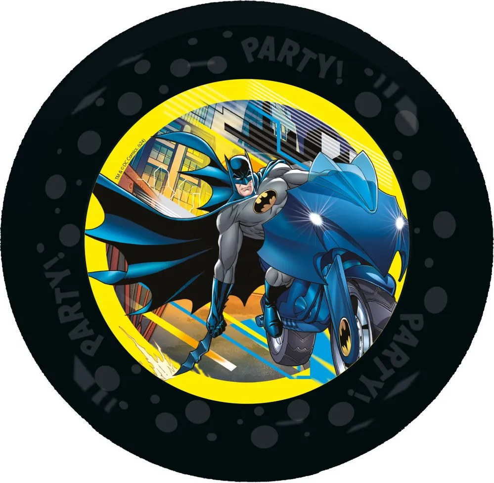 Batman Rogue Rage micro prémium műanyag lapostányér 4 db-os szett 21 cm