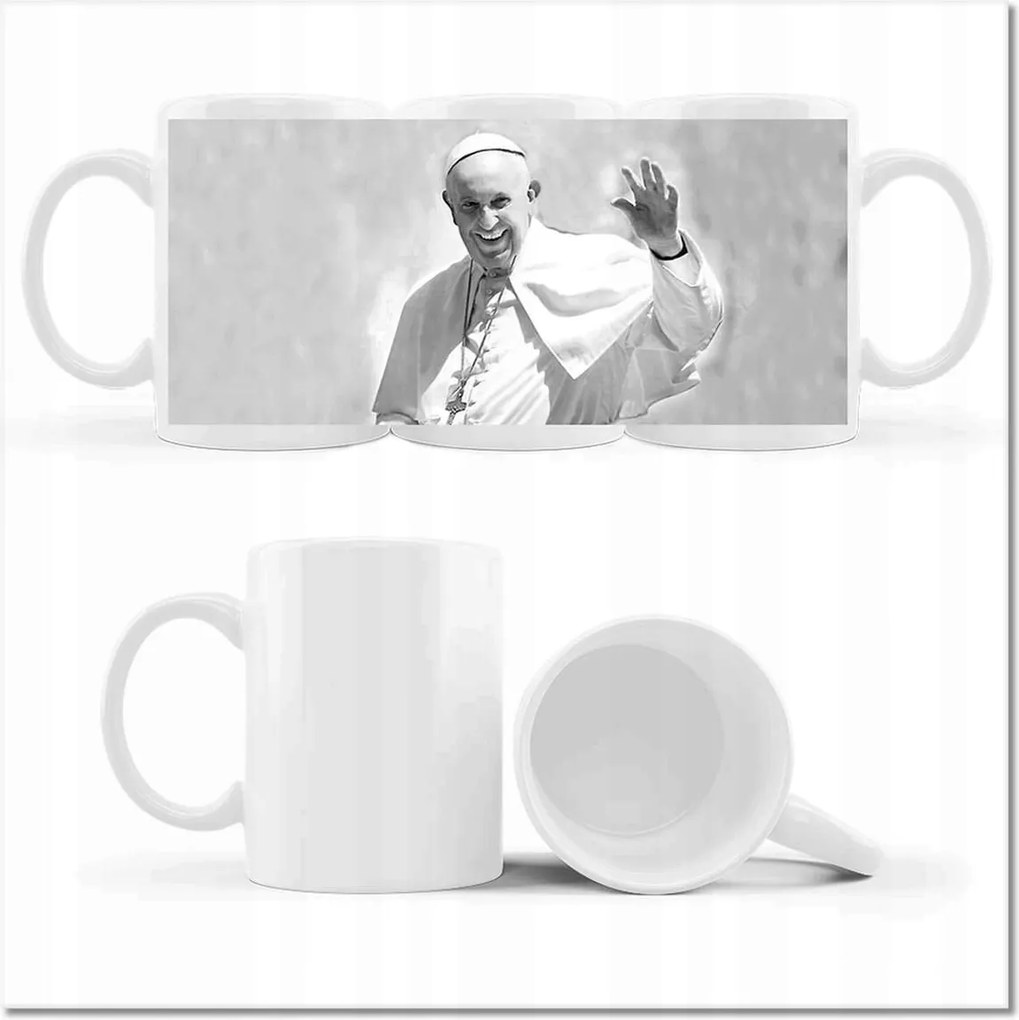 Fotó bögre Ferenc pápa