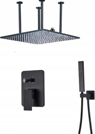 Falsík Alatti Esőztető Szett 50 cm Fekete Matt