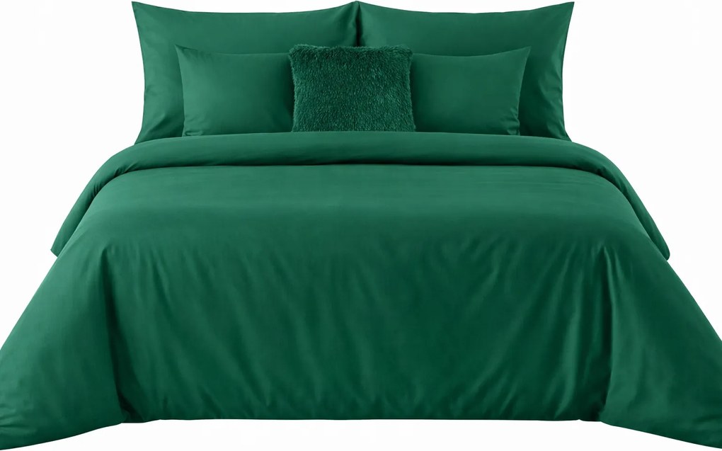 160x200 cm-es pamutszatén ágyneműhuzat garnitúra, sima, különböző színekben, puha
