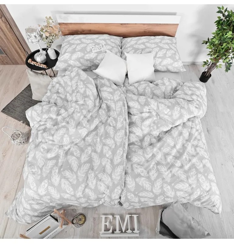 EMI Linyi pamut ágyneműhuzat, Francia szett1 200x220 + 2x (70x90)