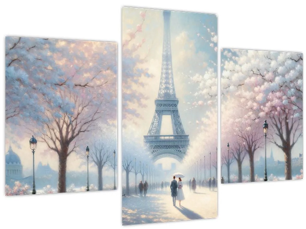 Kép - Párizsi festmény (90x60 cm)