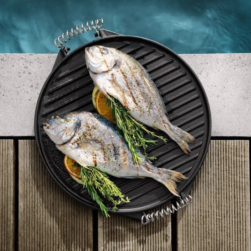 Öntöttvas grillező lap – Outdoorchef