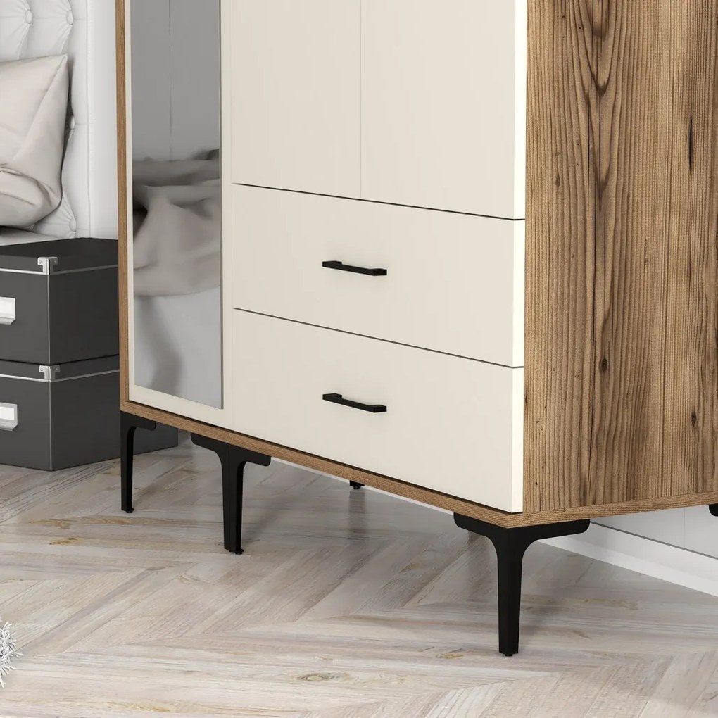 Kumsal RT - Walnut, Cream