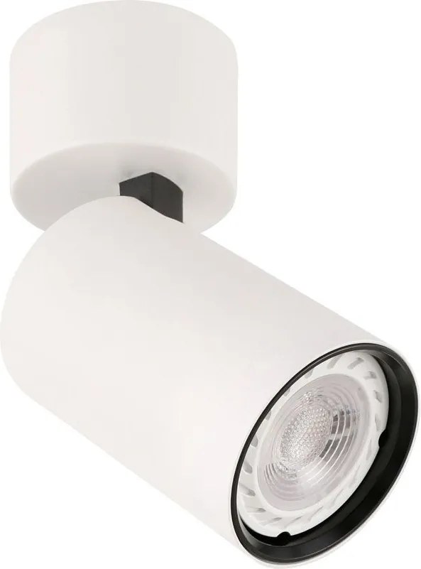 Italux modern spot lámpa laconi fehér fekete itxspl-2846-1sc-wh