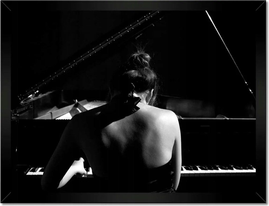 Poszterek keretben 40x30 Zene Szerelmem Szenvedély