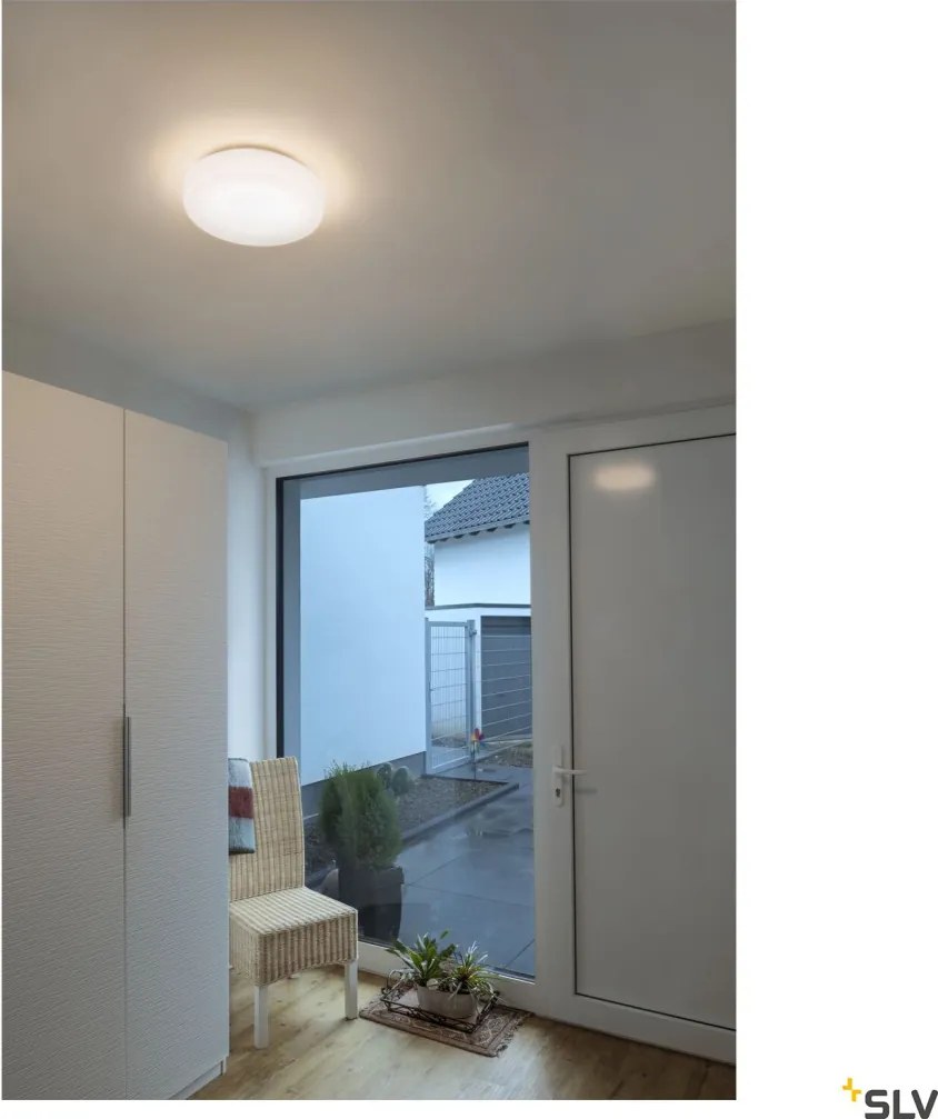 SLV LIPSY 1002940 Süllyesztett mennyezeti lámpa 1x18W/LED 3000/4000K 2300LM IP44