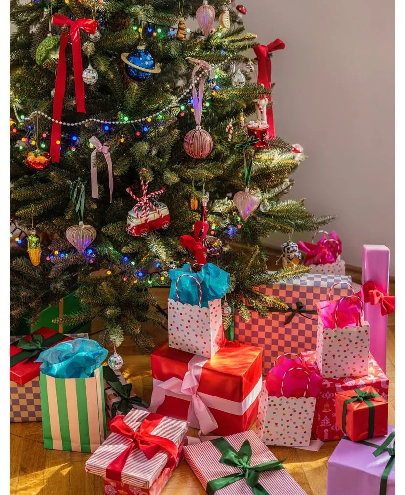 Műanyag karácsonyfadísz készlet 6 db-os ø 4 cm Mirror Ball Mini – Sass & Belle