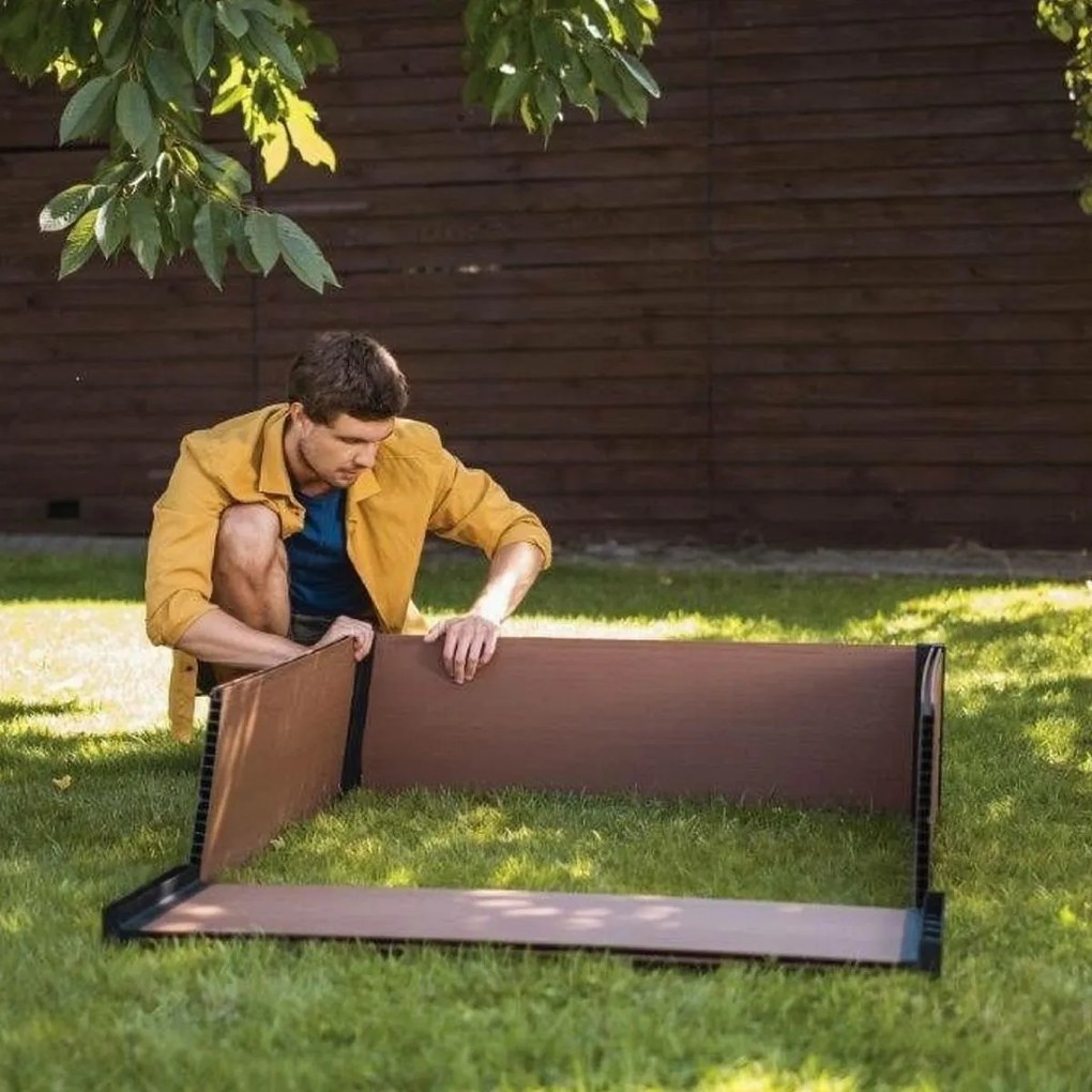 Keter magaságyás barna, 106 x 32 x 50 cm , S