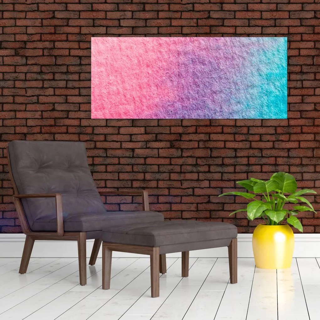 Színes textúra képe (120x50 cm)