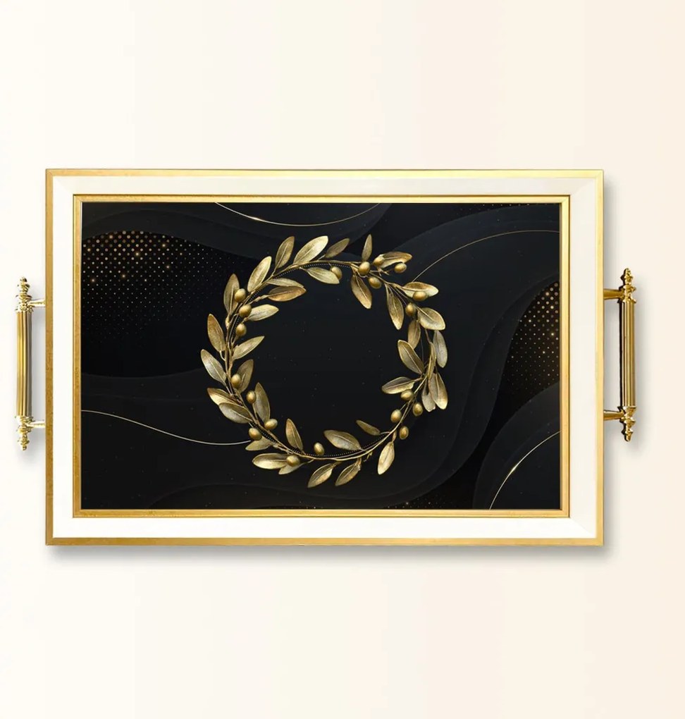 Üveg tálca, 38×24 cm – TPB9764