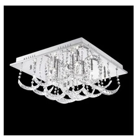 Luxera 64314 - BACARAT mennyezeti lámpa 12xG4/20W/230V