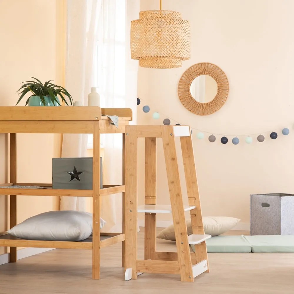 Fehér bambusz tanulótorony – Roba