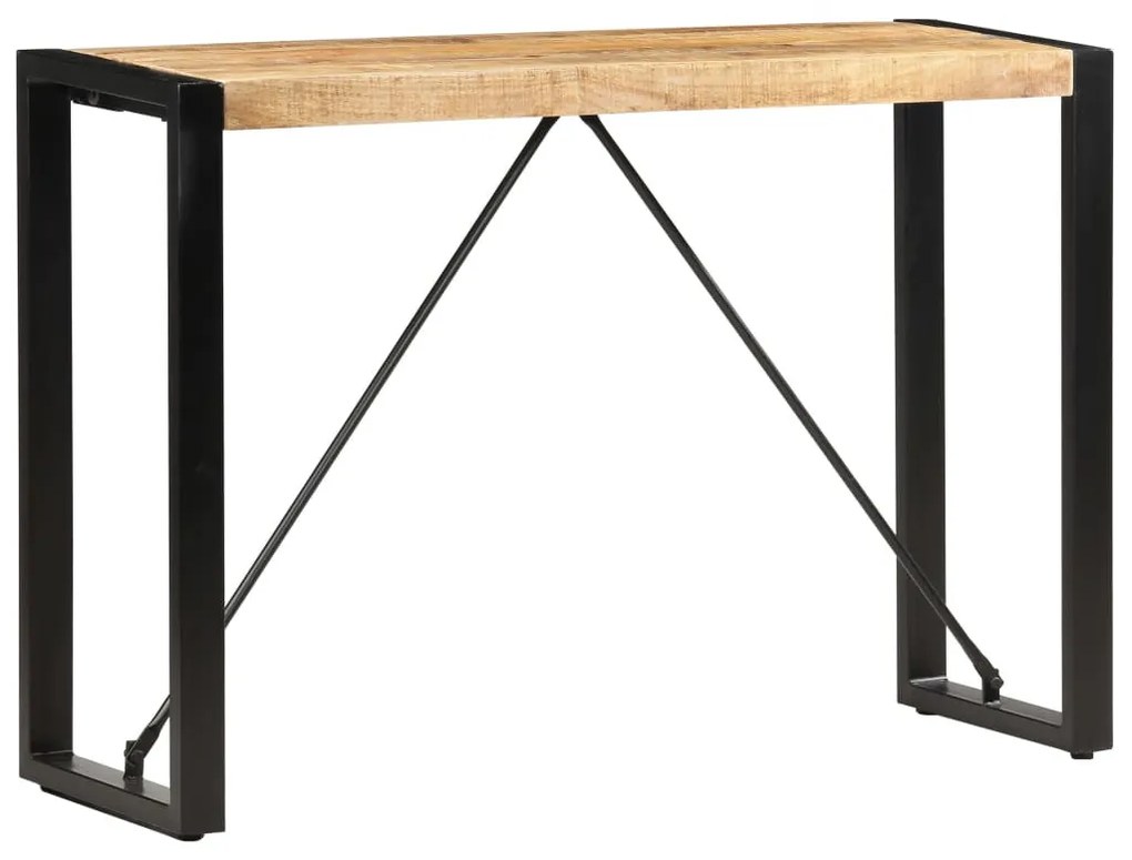 tömör mangófa tálalóasztal 110 x 35 x 76 cm